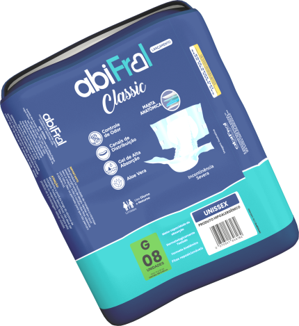 Fraldas Descartaveis Abifral Classic